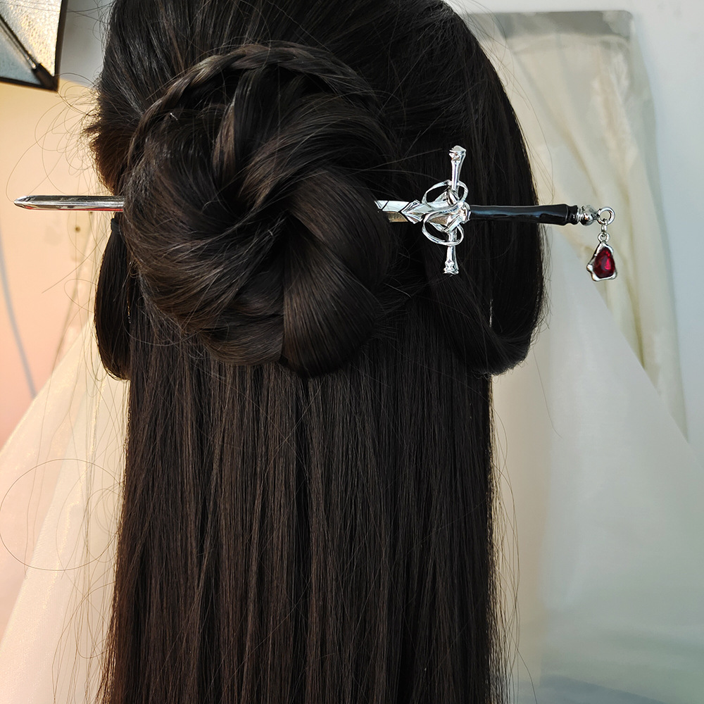 Hair Care Ingredients - Chinese Sword Shaped Hair Stick Vintage