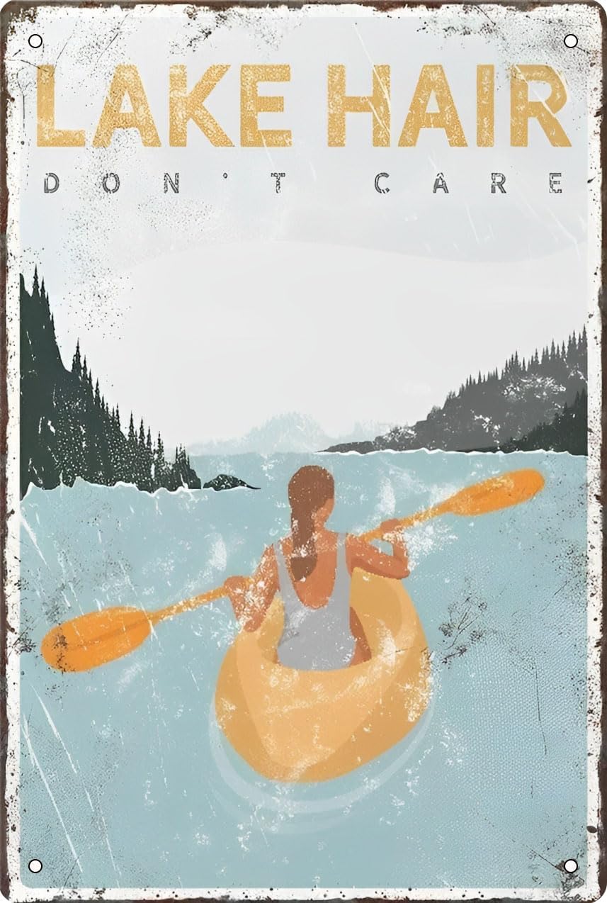 Lake Hair Dont Care Poster - Y - House Hair Care ulasan dan harga