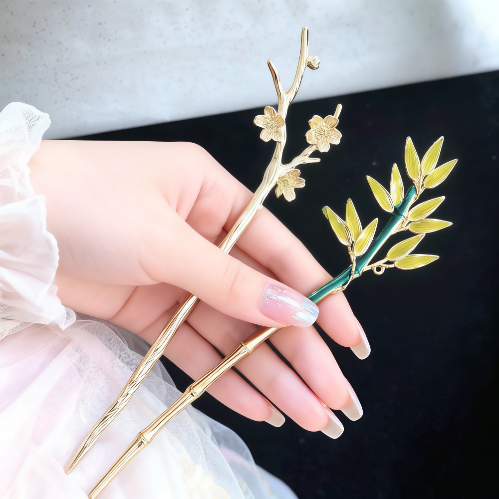 Enamel Alloy Hairpin For Women - Hair Care Ingredients ulasan dan harga