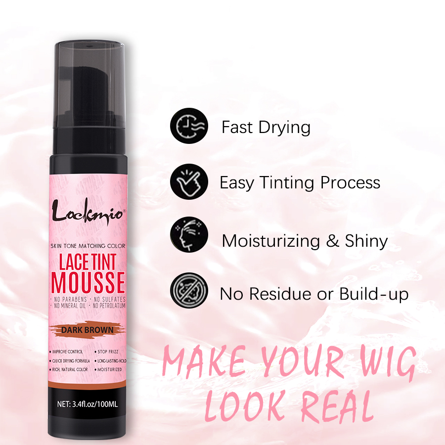 LOCKMIO 100ml Wig Tint Foam Mi - Hair Care Spray ulasan dan harga