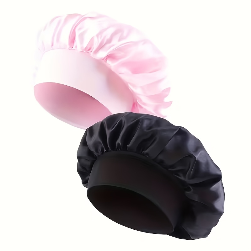 Soft Satin Solid-color Sleep C - House Hair Care ulasan dan harga