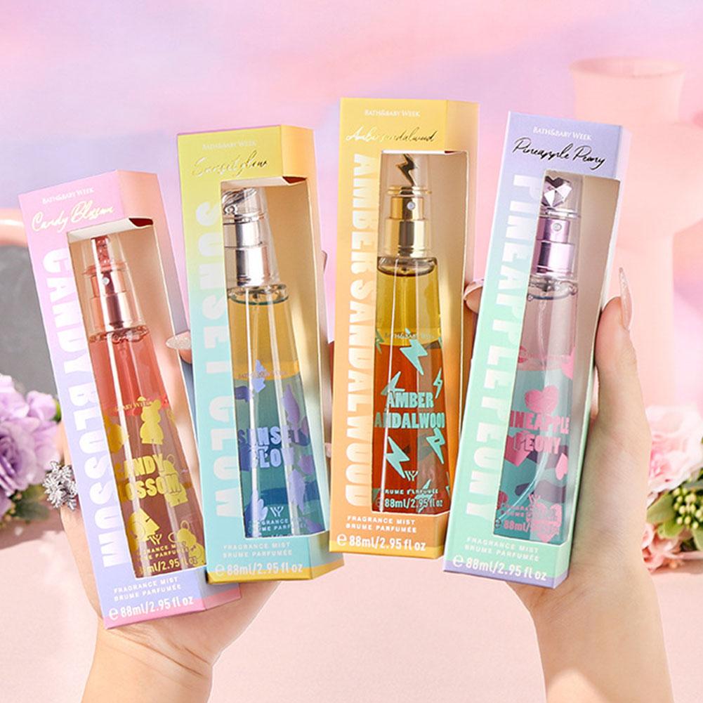 4 Scents Women's Body Mist Set - Hair Care Spray ulasan dan harga