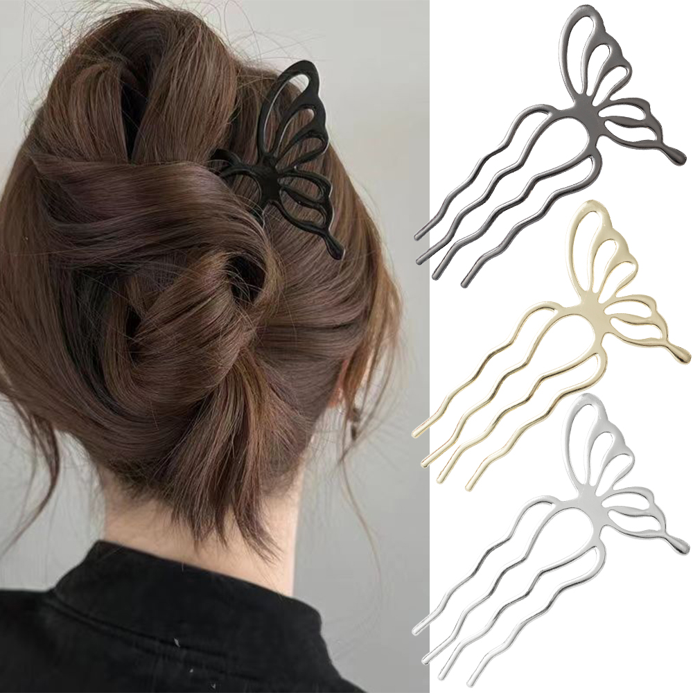 Korean Butterfly U Shape Hair  - Hair Care Ingredients ulasan dan harga