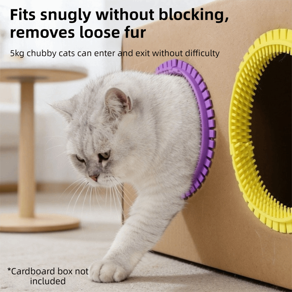Plastic Cat Tunnel Brush Hair  - House Hair Care ulasan dan harga