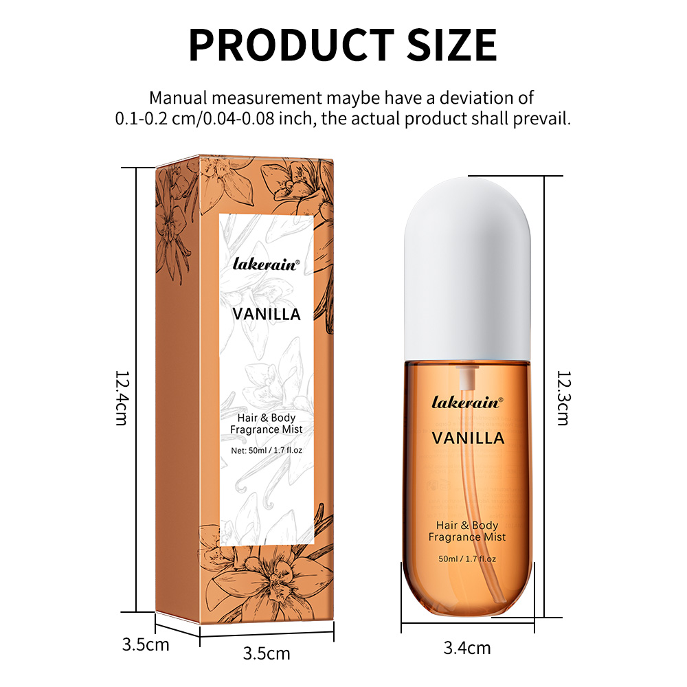 50ml Vanilla Rose Fragrance Sp - Hair Care Spray ulasan dan harga