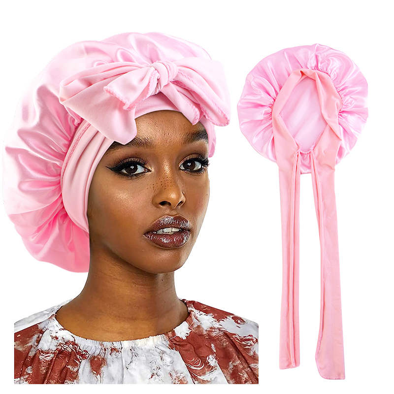New Satin Sleeping Cap For Wom - Satin Hair Bonnet ulasan dan harga