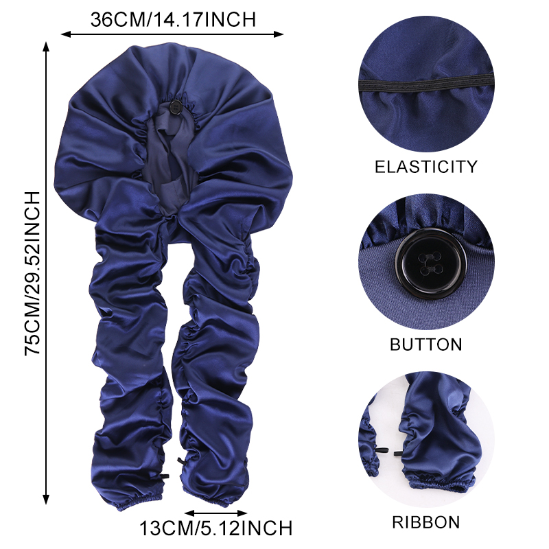 New Women's Bonnet Satin Sleep - Satin Hair Bonnet ulasan dan harga
