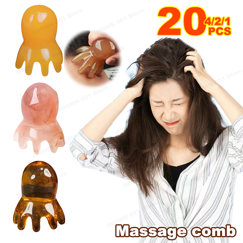 Natural Resin Octopus Acupoint - House Hair Care ulasan dan harga