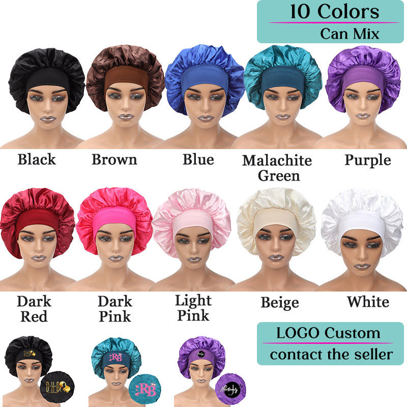 Comfy Satin Hair Bonnet 3 Pack - Satin Hair Bonnet ulasan dan harga