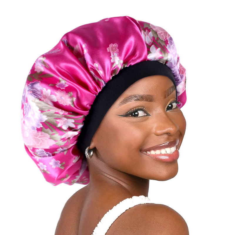 Women Satin Bonnet Elastic Wid - Satin Hair Bonnet ulasan dan harga