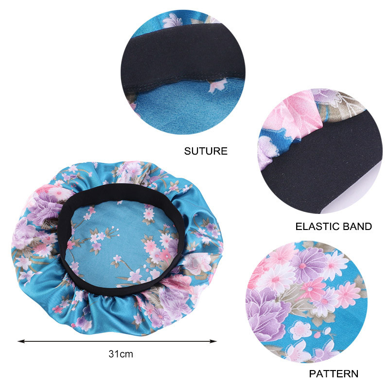 Women Satin Bonnet Elastic Wid - Satin Hair Bonnet ulasan dan harga