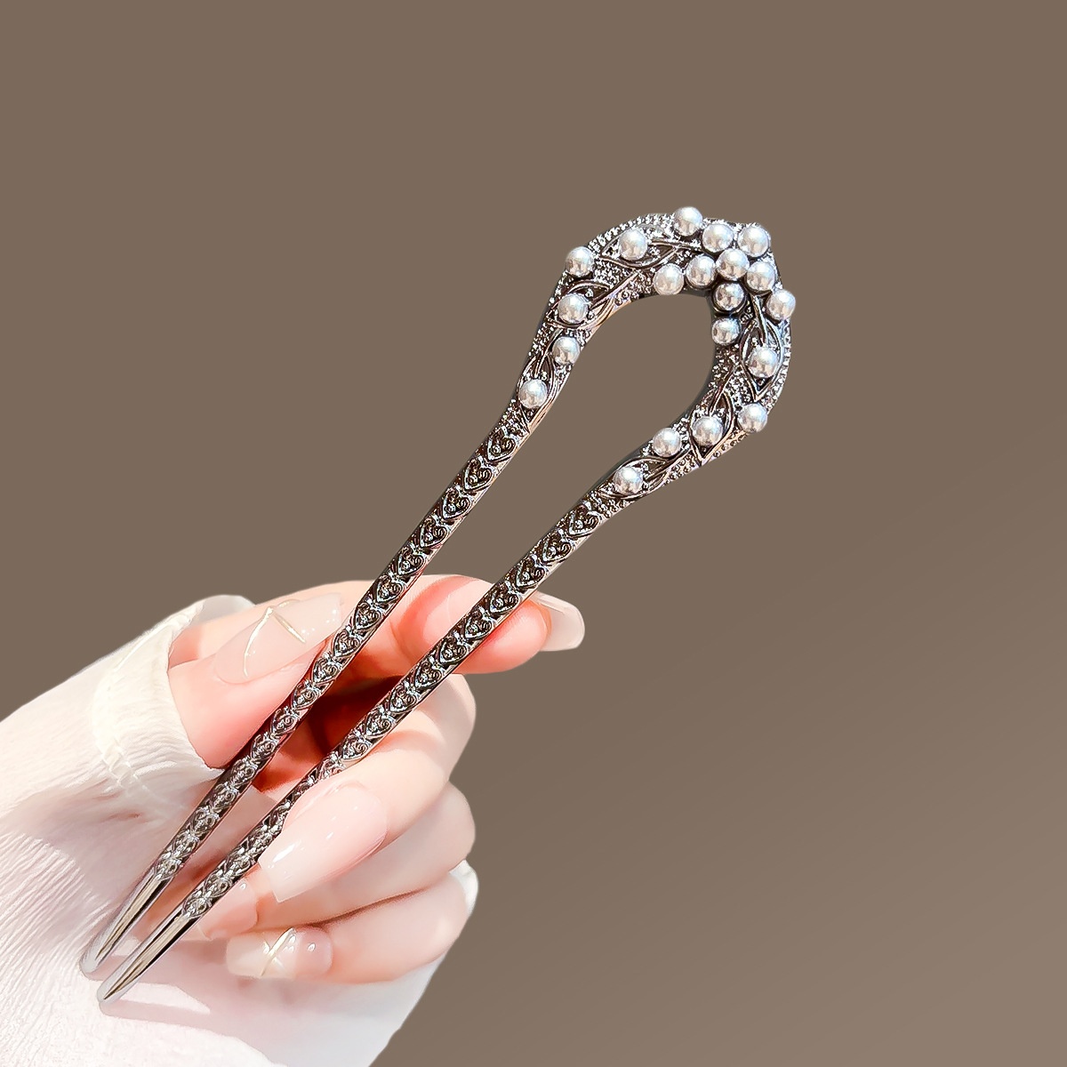 New Pearl U Shaped Hairpin For - Hair Care Ingredients ulasan dan harga