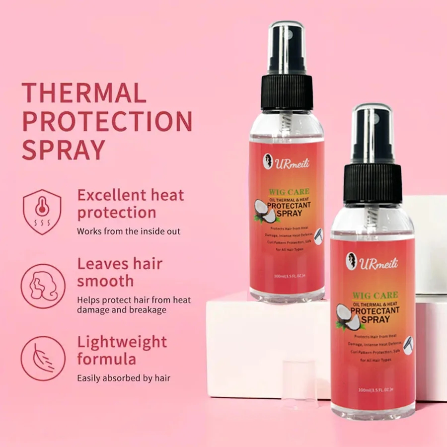 100ml Coconut Oil Heat Protect - Hair Care Heat Protectant ulasan dan harga