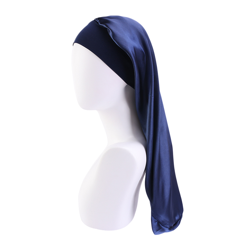 New Long Satin Bonnet Sleep Ca - Satin Hair Bonnet ulasan dan harga