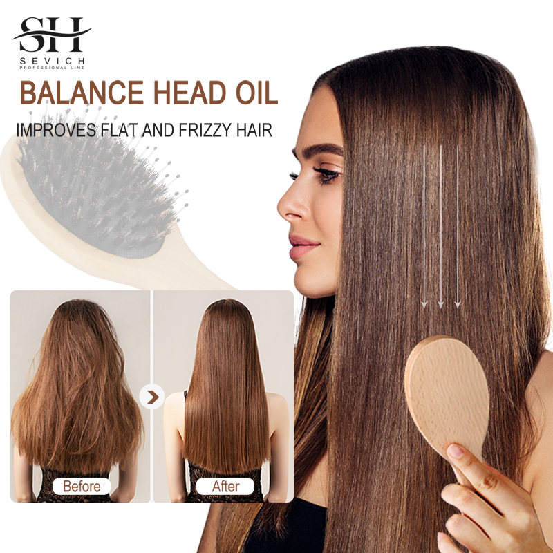 Natural Boar Bristle Hair Fluf - Hair Care Natur ulasan dan harga