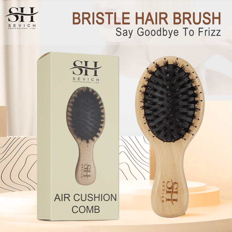 Natural Boar Bristle Hair Fluf - Hair Care Natur ulasan dan harga