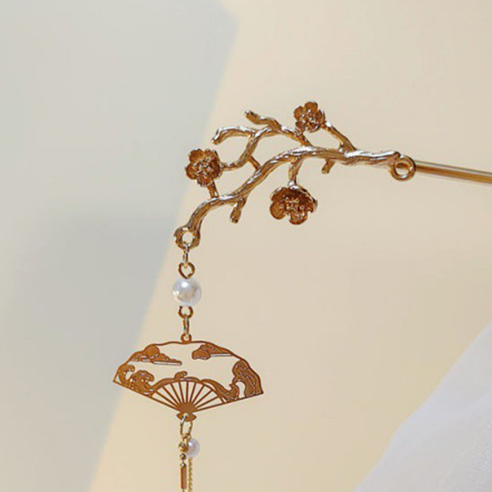Retro Flower Tassel Hairpin Fo - Hair Care Ingredients ulasan dan harga