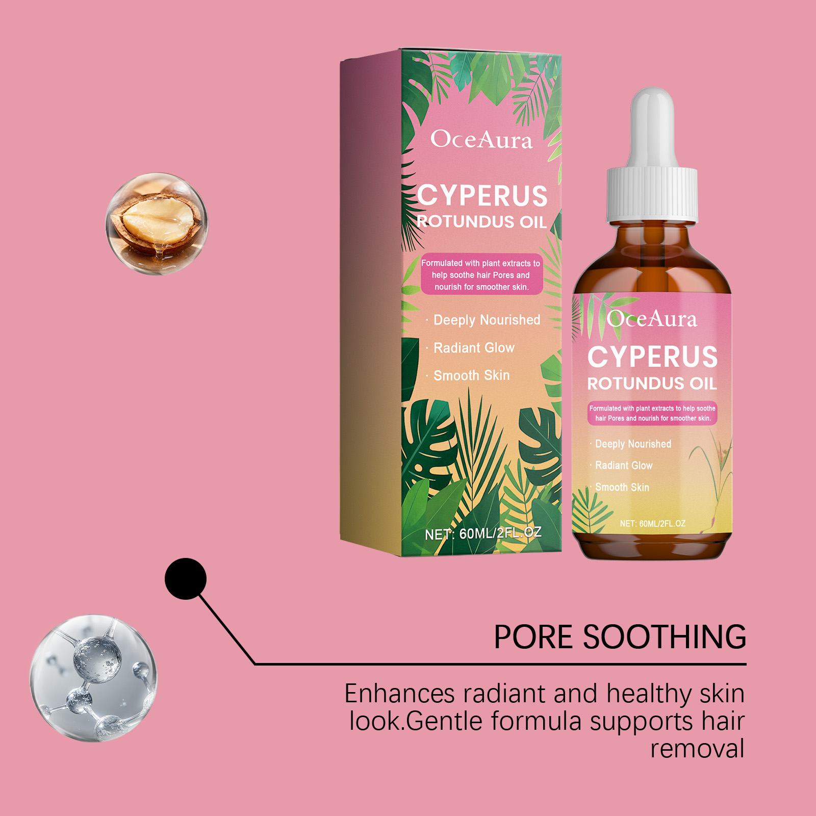Inhibit Hair Growth Cyperus Ro - Hair Care Cream ulasan dan harga