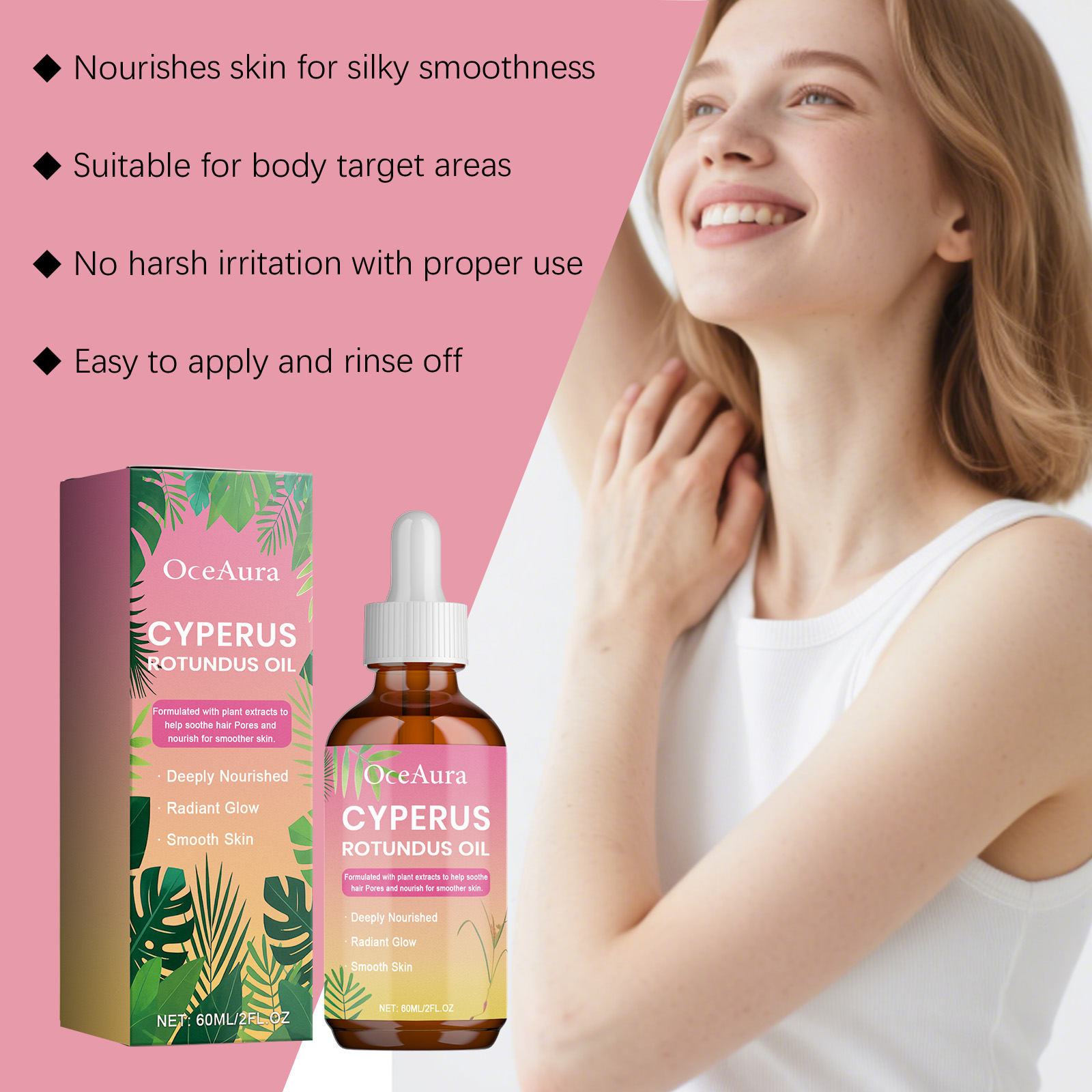 Inhibit Hair Growth Cyperus Ro - Hair Care Cream ulasan dan harga