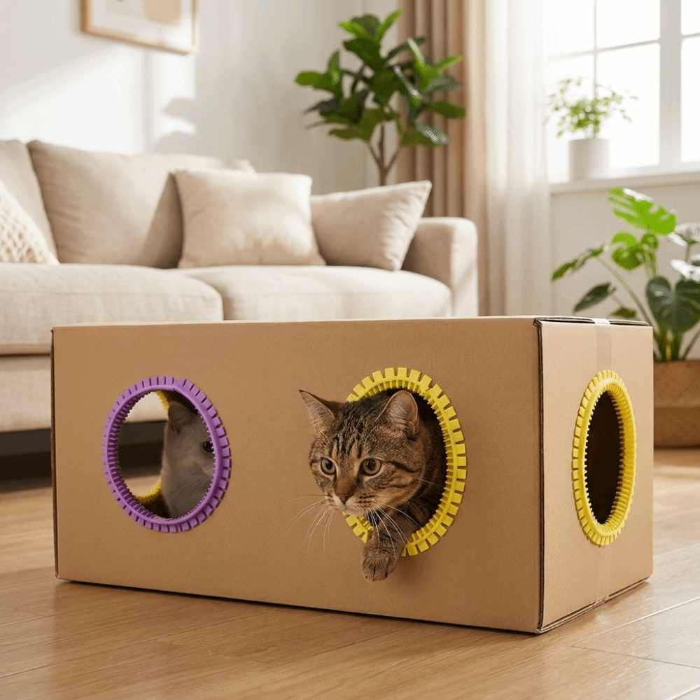 Practical Plastic Cat Tunnel B - House Hair Care ulasan dan harga