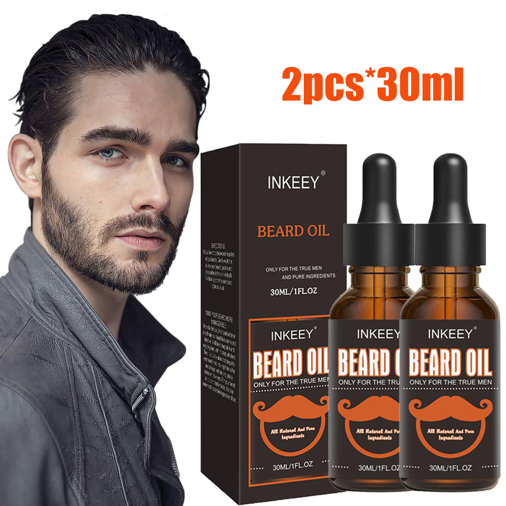 2PCS Beard Care Oil For Men Na - Hair Care Natur ulasan dan harga