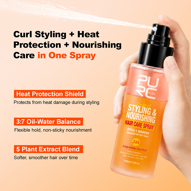 PURC Thermal Protection Spray  - Hair Care Heat Protectant ulasan dan harga