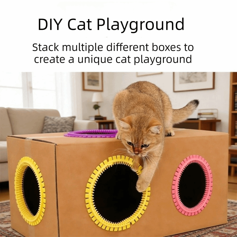 Plastic Cat Tunnel Brush Soft  - House Hair Care ulasan dan harga