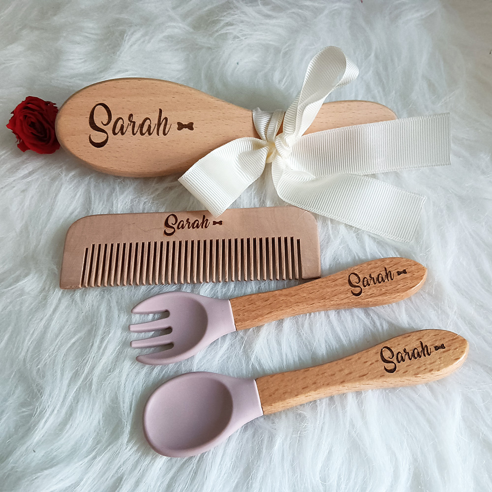 Custom Name Baby Care Hair Bru - House Hair Care ulasan dan harga