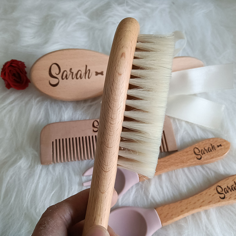 Custom Name Baby Care Hair Bru - House Hair Care ulasan dan harga