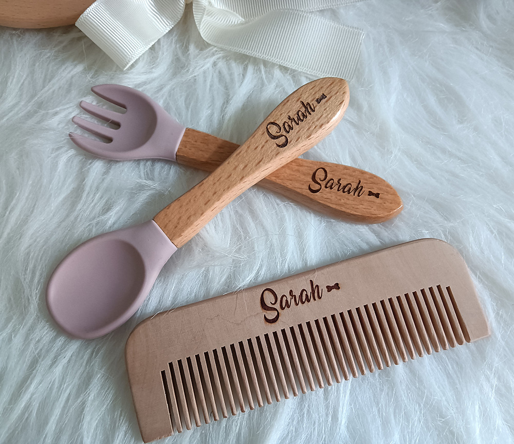 Custom Name Baby Care Hair Bru - House Hair Care ulasan dan harga